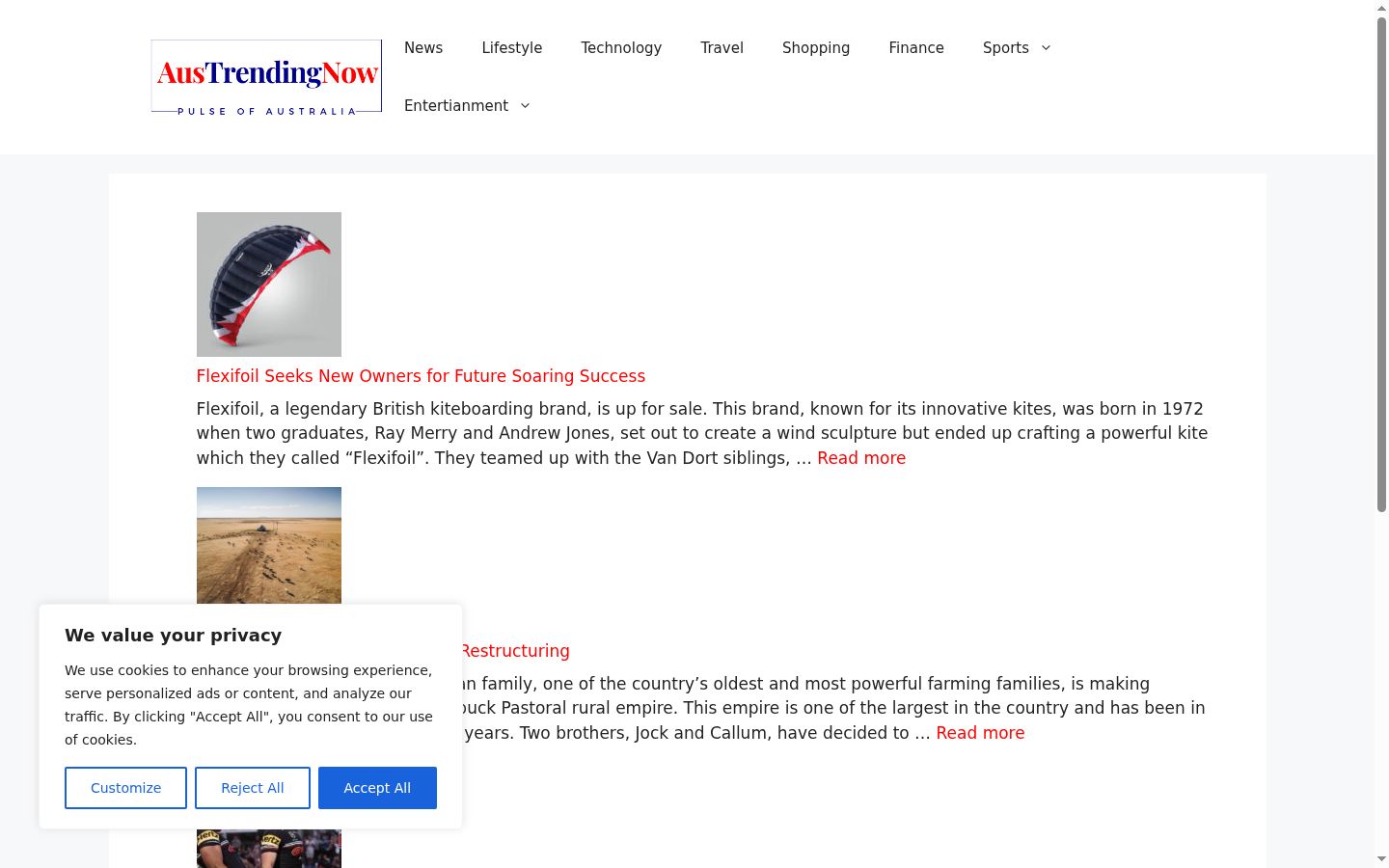 Screenshot van de toestemmingsbanner zoals getoond vóór enige interactie