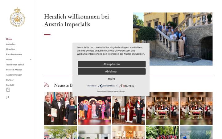 Screenshot ta' austria-imperialis.org