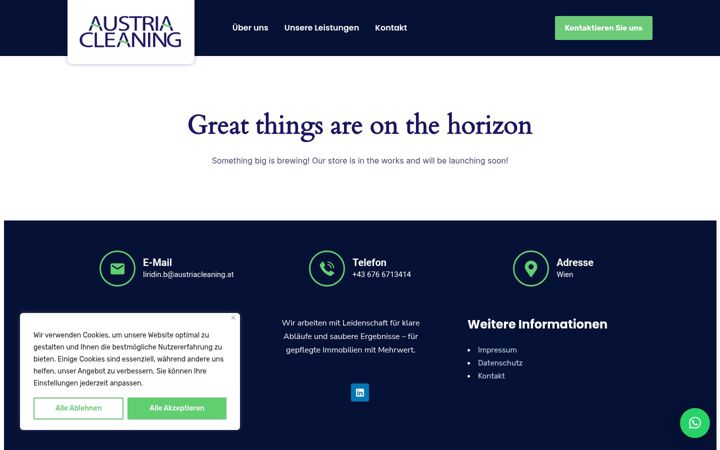 Screenshot of austriacleaning.at