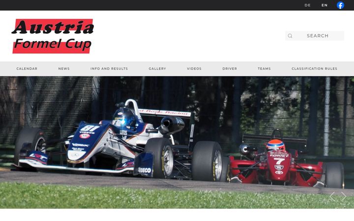 Screenshot of austriaf3cup.com
