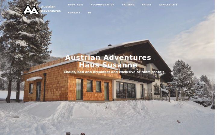 Screenshot of austrian-adventures.com