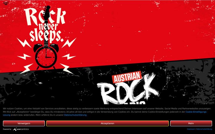 Ekrano kopija austrianrockradio.at