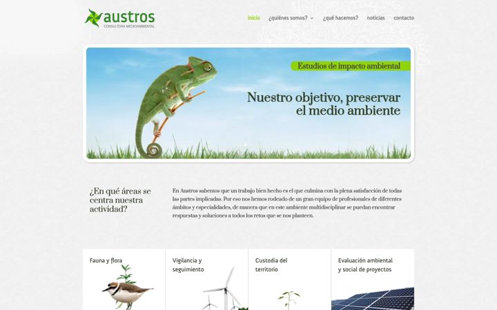 Screenshot of austros.com