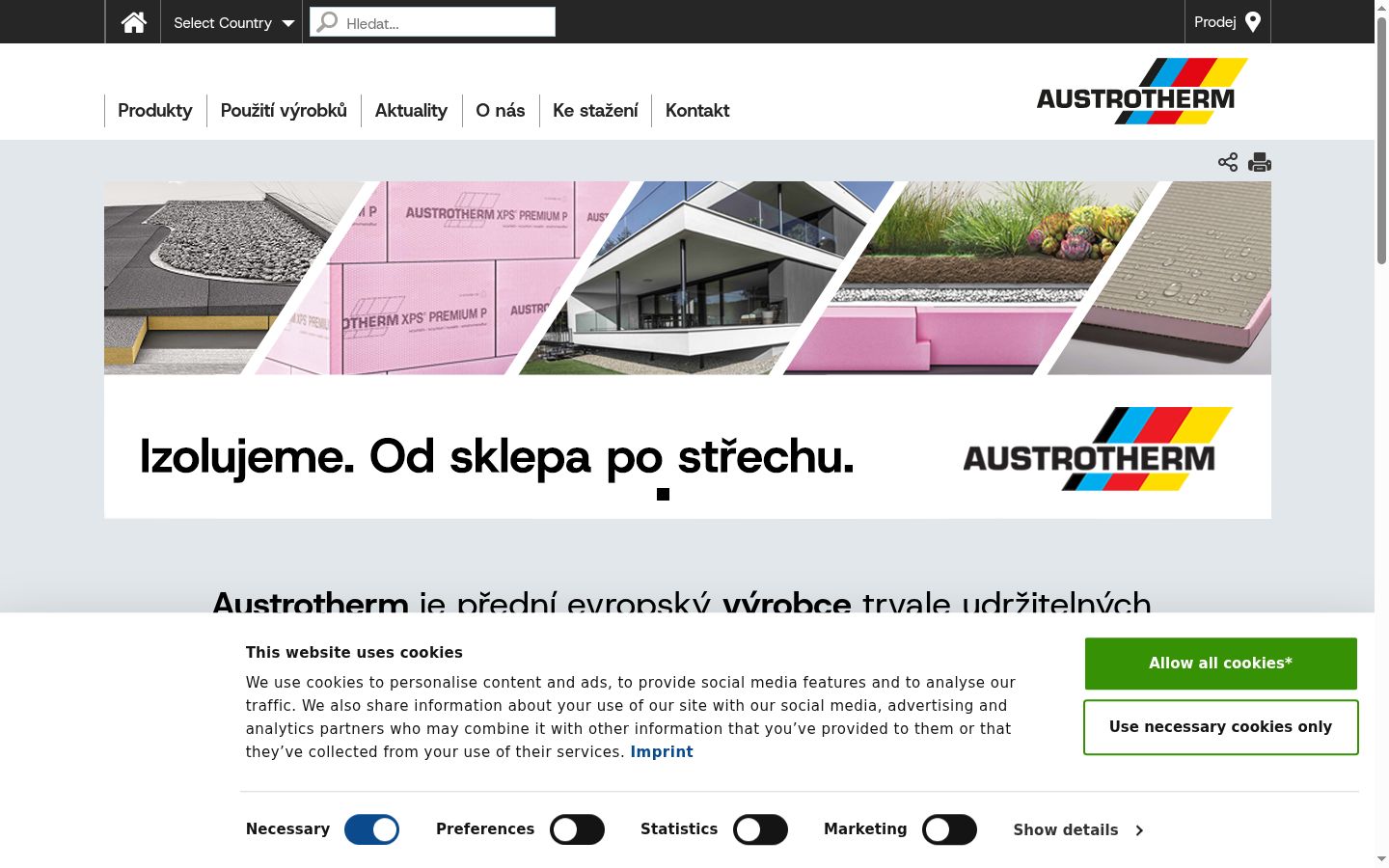 Sutikimo reklamjuostės, rodytos prieš bet kokią sąveiką, ekrano kopija