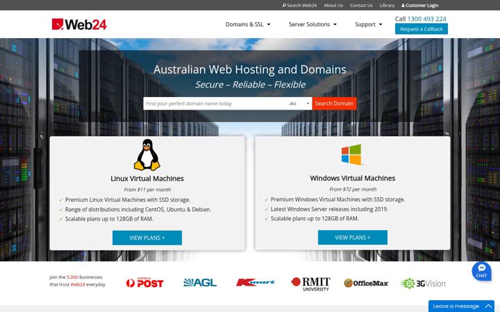 Screenshot of ausweb.com.au