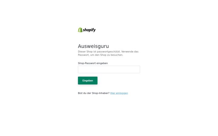 Screenshot of ausweisguru.de
