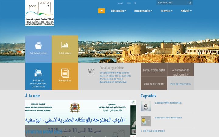 Screenshot of ausy.ma