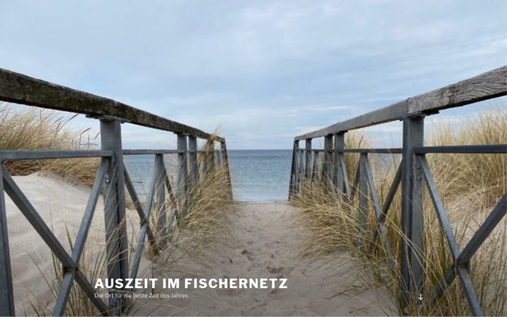 Screenshot of auszeit-im-fischernetz.de