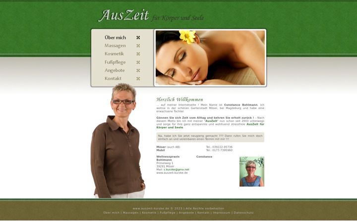 Screenshot of auszeit-kurzke.de