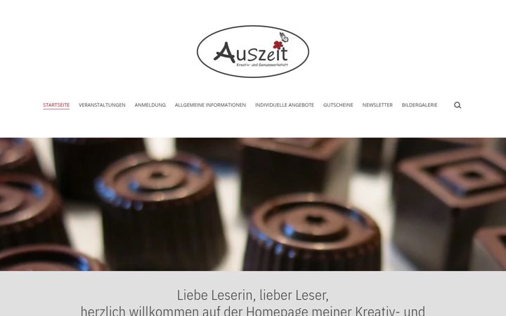 Екранна снимка на auszeit-lauda.de