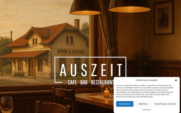Screenshot of auszeit-restaurant.at