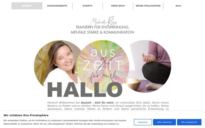 Screenshot stránky auszeit-zeitfuermich.com