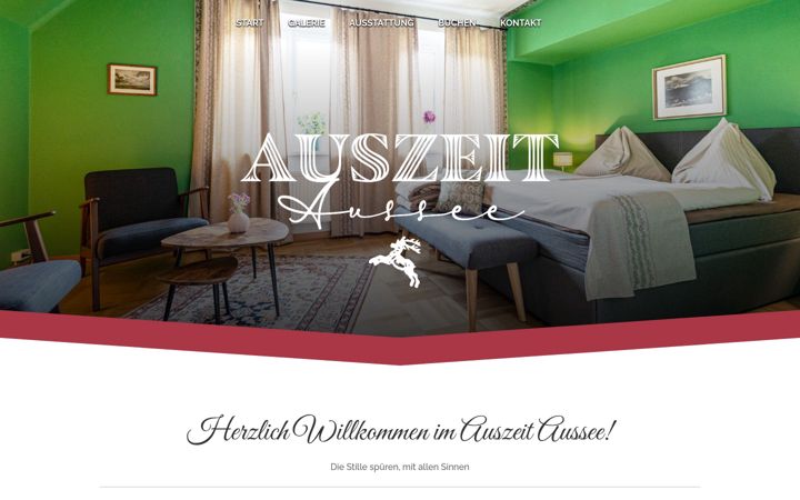 Screenshot of auszeitaussee.at