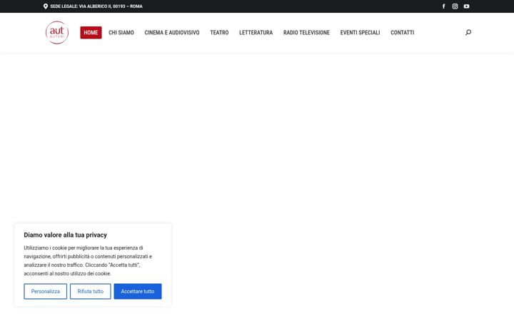 Screenshot of aut-autori.it