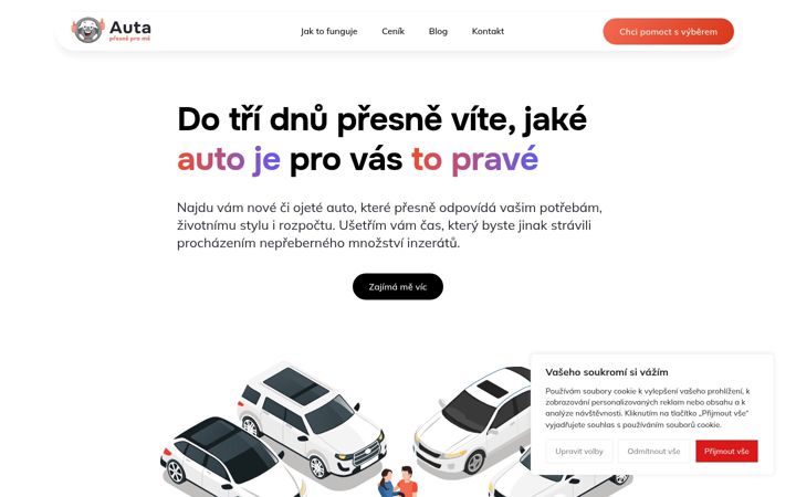 Screenshot di autapresneprome.cz