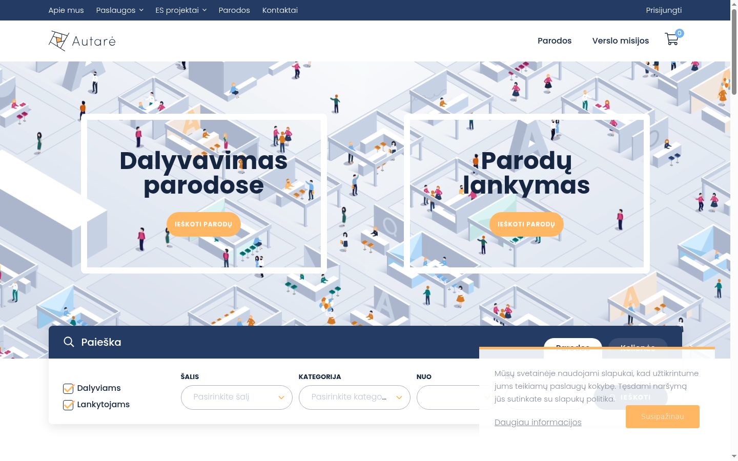 Snímek obrazovky baneru souhlasu zobrazeného před jakoukoli interakcí