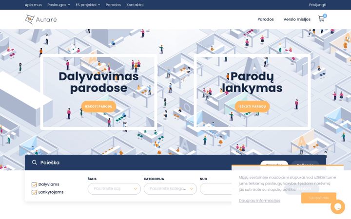 Screenshot of autare.lt