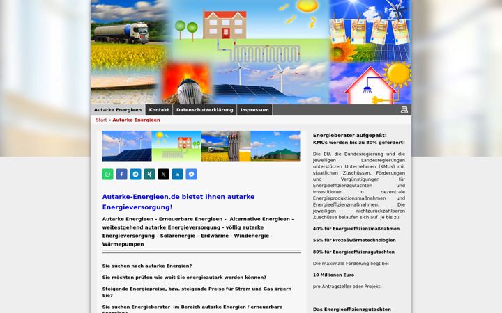 Screenshot of autarke-energieen.de