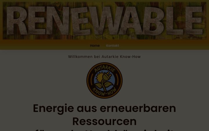 Screenshot of autarkie-know-how.de