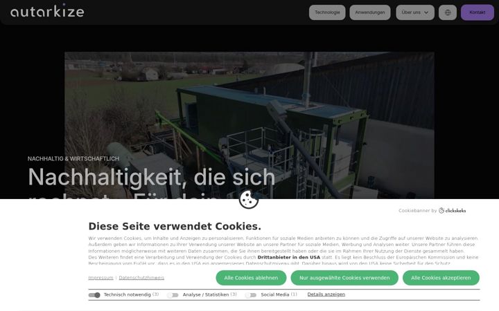 Screenshot ta' autarkize.com