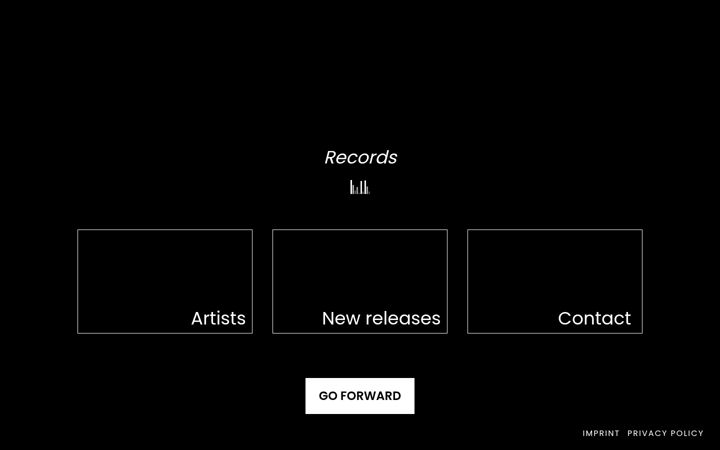 Screenshot stránky autarkrecords.de