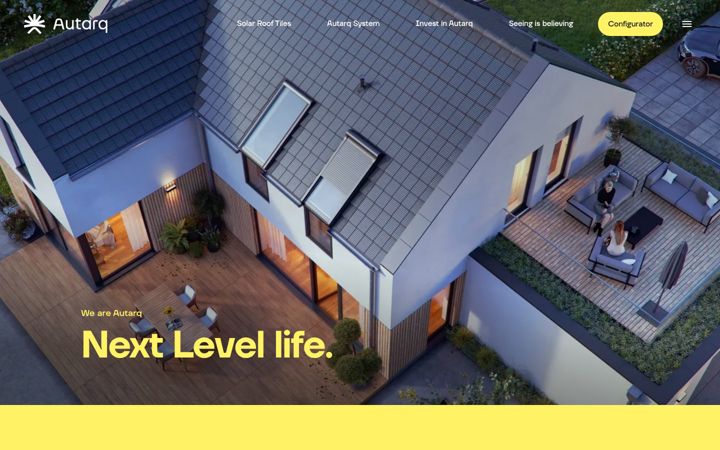 Screenshot of autarq.com
