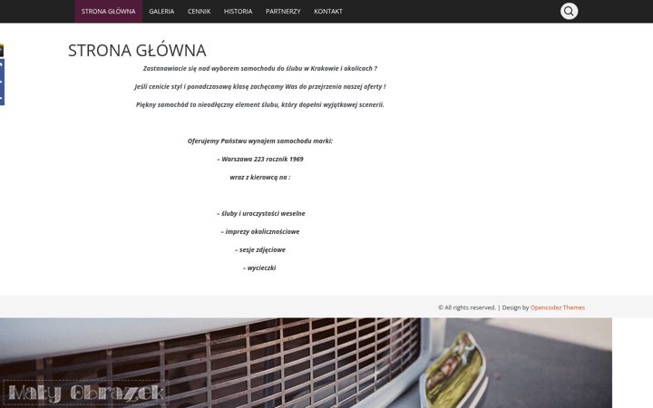 Screenshot of autaslubne.pl