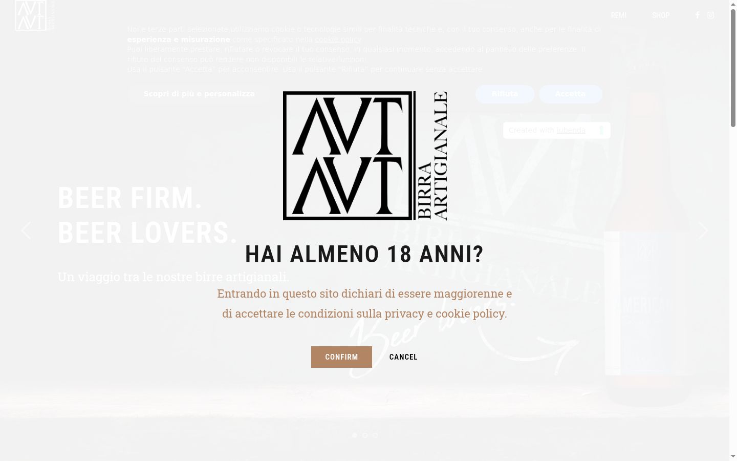 Snimka zaslona bannera za privolu prikazanog prije bilo kakve interakcije