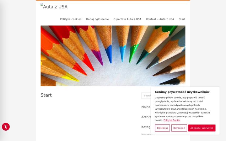 Screenshot of autazusa.pl