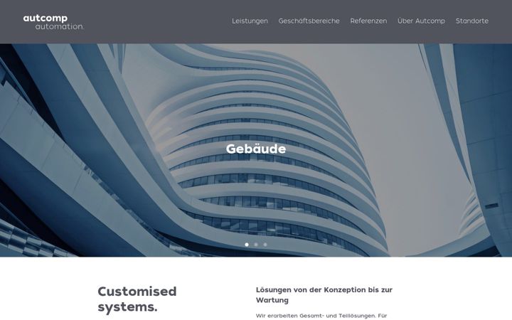 Screenshot of autcomp.com