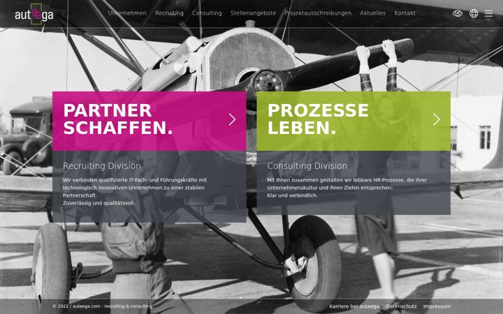 Screenshot of auteega.com