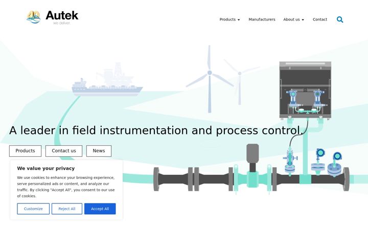 Screenshot of autek.no