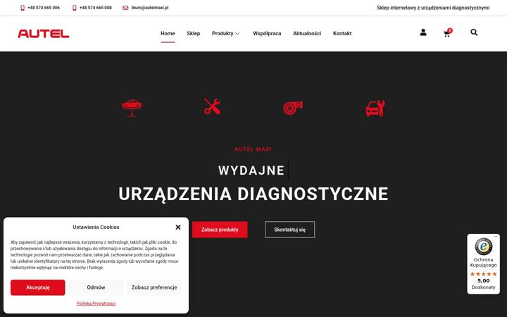 Screenshot of autelmaxi.pl