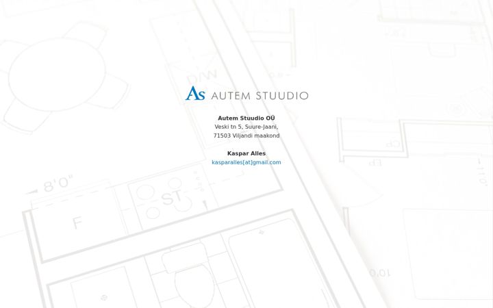 Screenshot of autem.ee
