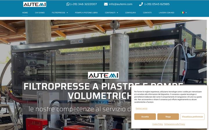 Screenshot of autemi.com