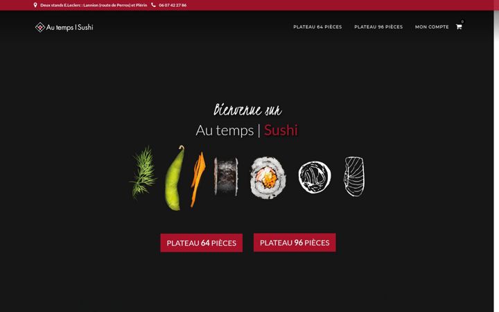 Ekrano kopija autemps-sushi.com