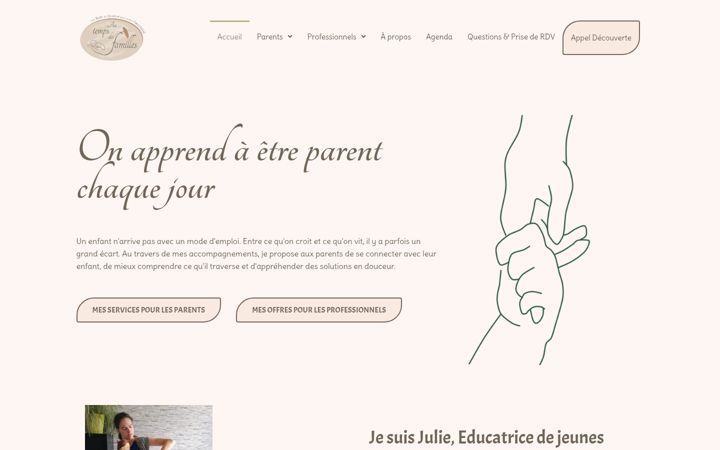 Ekrano kopija autempsdesfamilles.com