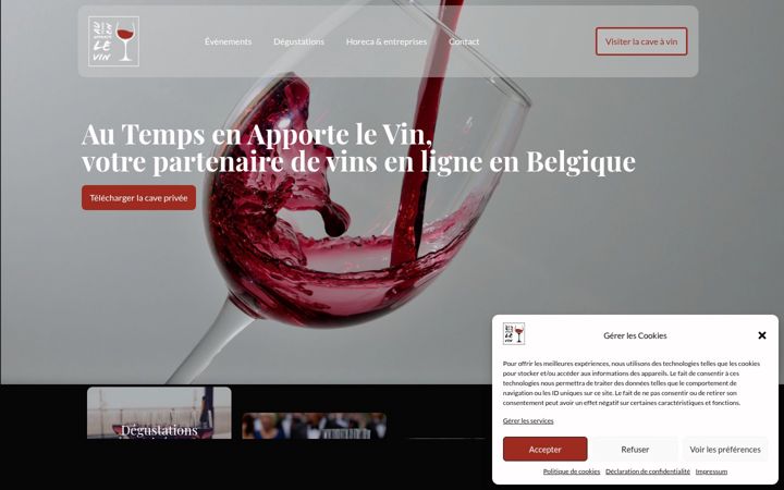 Screenshot of autempsenapportelevin.be