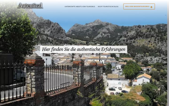 Screenshot stránky autentical.de