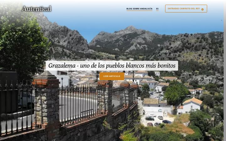 Screenshot of autentical.es