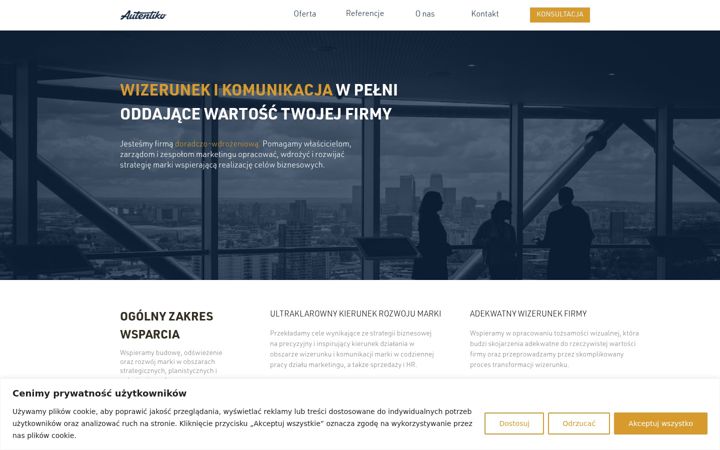 Screenshot of autentiko.pl
