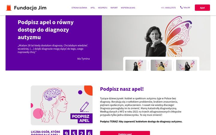 Screenshot of autentyczni.org