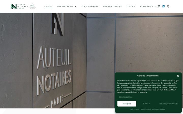 Screenshot of auteuil-notaires.fr