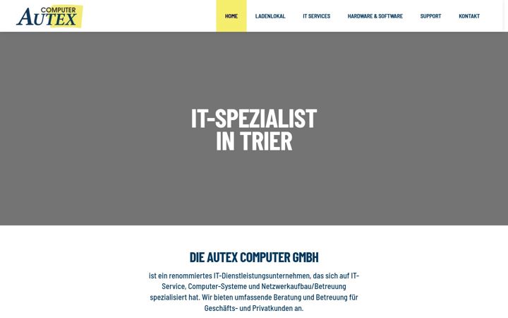 Screenshot of autex-trier.de