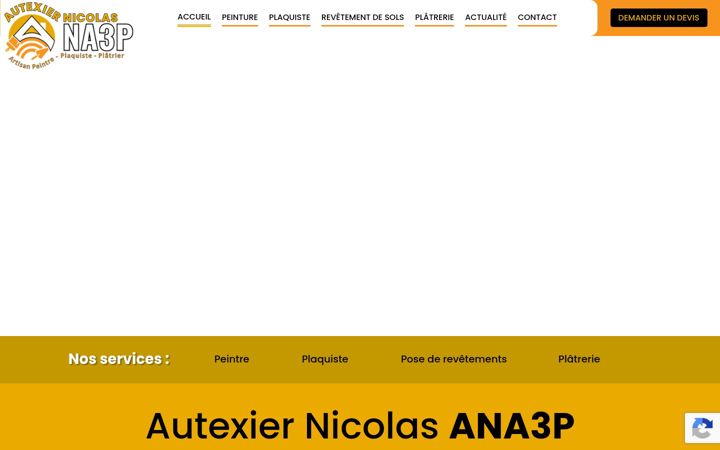 Screenshot of autexier-ana3p.fr