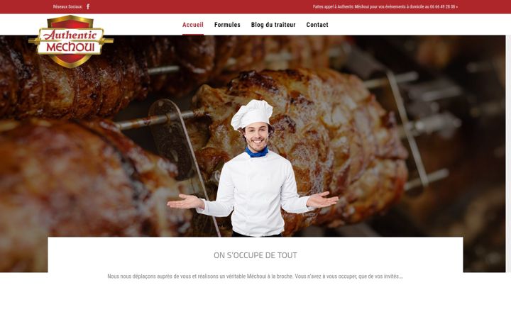 Snímek obrazovky authentic-mechoui.com