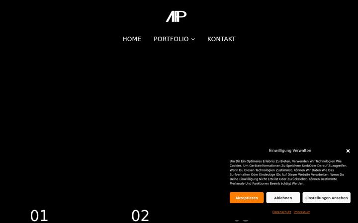 Screenshot von authentic-picture-productions.de