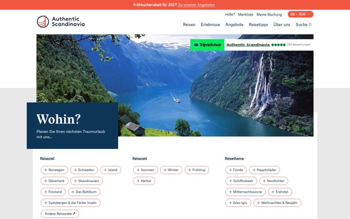 Screenshot of authentic-scandinavia.de