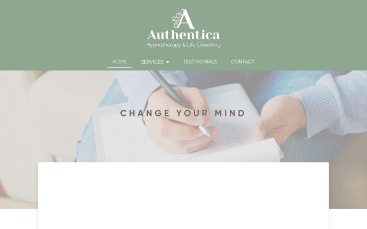 Snimka zaslona za authentica.ie