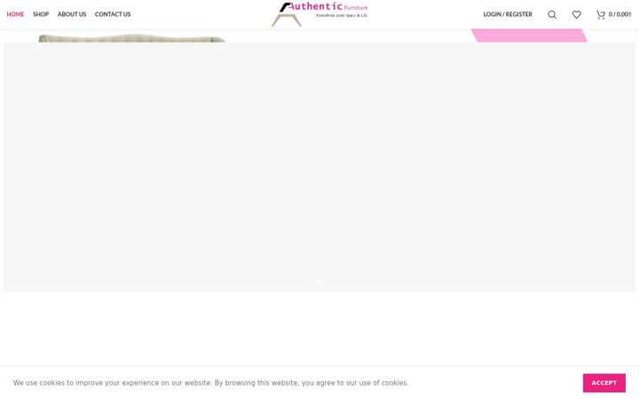 Zrzut ekranu authenticfurnitures.com